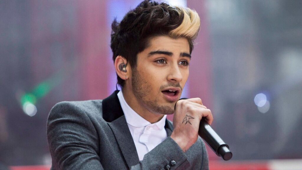 Zayne Malik with Microphone